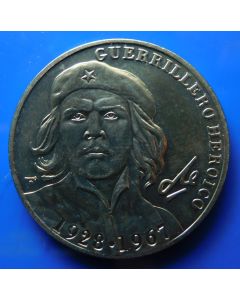 Carib.C.	  Peso	2007	 Che Guevara, 40th Ann. Of his Death