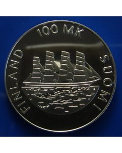 Finland  100 Markkaa1991km# 70