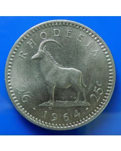 Rhodesia  2½ Shillings1964 km#4 Schön# 5