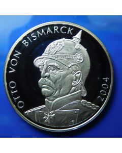 Northern Mariana Isl.	 5 Dollars	2004	 Otto von Bismarck - Silver / Proof