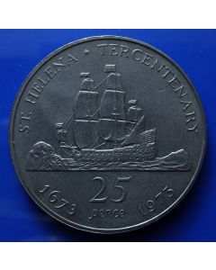 Saint Helena 25 Pence1973 km# 5  