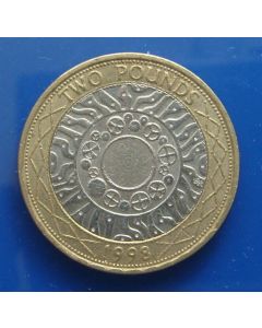 Great Britain  2 Pounds1998 km# 994 