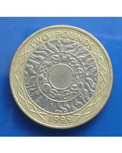 Great Britain  2 Pounds1999 km# 994