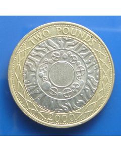 Great Britain  2 Pounds2000 km# 994