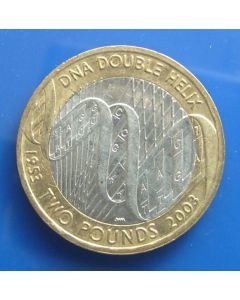Great Britain  2 Pounds2003 km# 1037