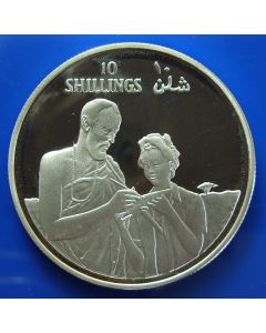 Somalia 	 10 Shillings	1979	 - Silver / 10th Ann. of Republic, Man and Woman