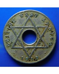 British West Africa ½ Penny1919hkm# 8 Schön# 8