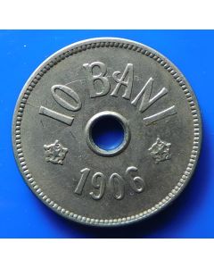 Romania  10 Bani1906Jkm# 32  