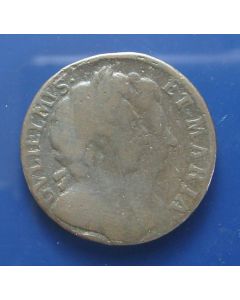 Great Britain  farthing1694 km# 466.2 William and Mary