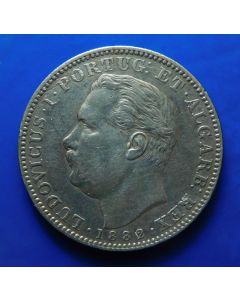 India-Portuguese -Goa	 Rupia	1882	 Luiz I – Silver
