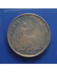 Great Britain  farthing1860 km# 747.1 