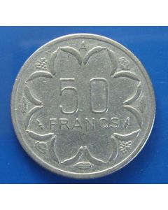 Central African States km#  1150 Francs1980a