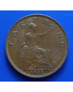 Great Britain  farthing km# 825