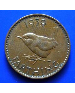 Great Britain 	 farthing	1939