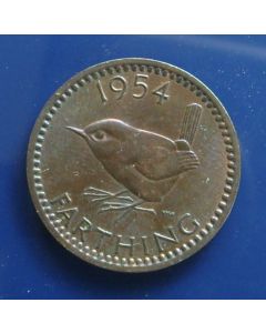 Great Britain  farthing1954 km# 895 