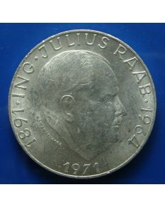 Austria  50 Shilling1971 km# 2911  Schön# 105