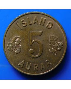 Iceland 5 Aurar1960 km# 9 Schön# 14 