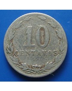 Argentina  10 Centavos1899km# 35   Schön# 38