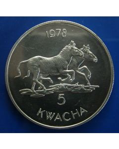 Malawi  5 Kwacha1978km# 15 