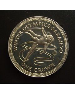 Isle of Man  Crown1984 km# 117 