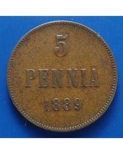 Finland  5 Pennia1889km 11