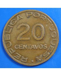 Mozambique  20 Centavos1941 km# 71   Schön# 9