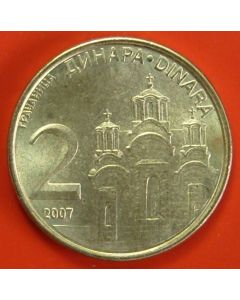 Serbia  2 Dinara2007 km#46 