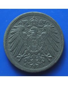 German  Empire 10 Pfenning 1921 