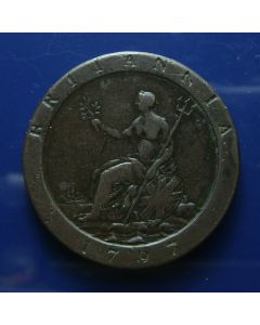 Great Britain  penny1797 km# 618