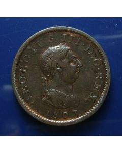 Great Britain  penny1807 km# 663