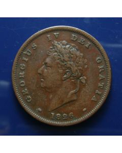 Great Britain  penny1826 km# 693