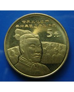 China 5 Yuan2002km# 1413 