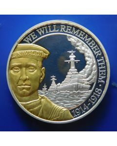 Gibraltar  Crown 2018	 WWI – The formation of the Grand Fleet