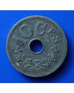 Luxembourg 10 Centimes 1915km# 28 