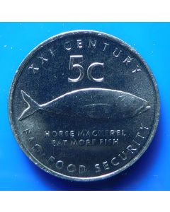 Namibia 5 Cents2000km# 16 