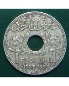 Syria  French Protectorate  Piastre1935km#71