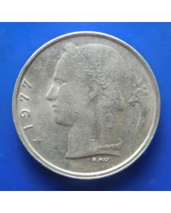 Belgium 	 Franc	1977	 Belgique  – 	Baudouin I (French Text)