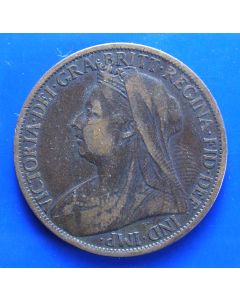 Great Britain 	 penny	1899	 victoria
