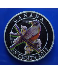 Canada-Silver  25 Cents2013km# 1373