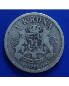 Sweden  Krona1883 km# 747    