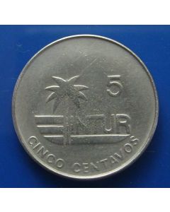 Carib.C.  5 Centavos1989
