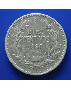 Chile 	 10 Centavos	1896