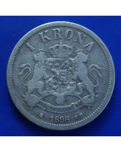 Sweden  Krona1898 km# 760   