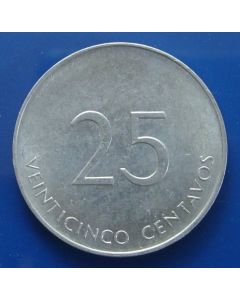 Carib.C.  25 Centavos1988