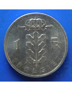 Belgium 	 Franc	1980	 Belgie  – Bouwdewijn I (Dutch Text)