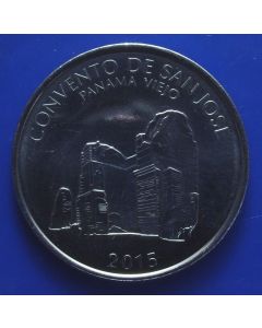 Panama ½ Balboa2010 km# 140 