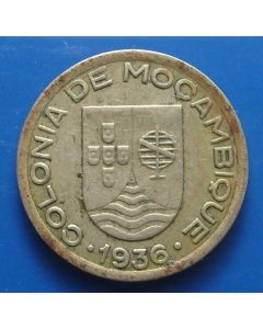 Mozambique  50 Centavos1936 km# 65   Schön# 3