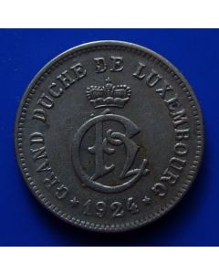 Luxembourg 10 Centimes 1924km# 34 