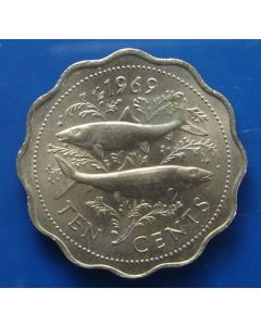 Bahamas 10 Cents1966km# 4 