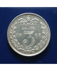 Great Britain  3 pence km# 730